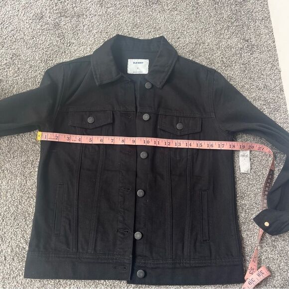 Old Navy Classic Jean Jacket Black - Picture 10 of 11
